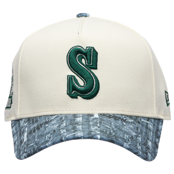 New Era Mariners 9FORTY A-Frame Tonal Realtree Cap - Adult - Chrome/Olive/Multi - Image 2