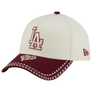 New Era Dodgers 940AF Flourish Energy Cap - Adult - White/Red