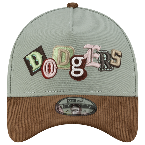 New Era Dodgers 940AF Ransom Energy Cap - Adult - Green/Brown - Image 2