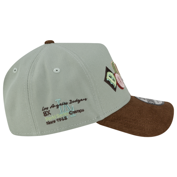 New Era Dodgers 940AF Ransom Energy Cap - Adult - Green/Brown - Image 4