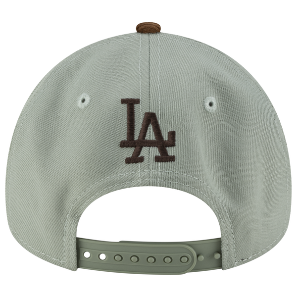New Era Dodgers 940AF Ransom Energy Cap - Adult - Green/Brown - Image 5