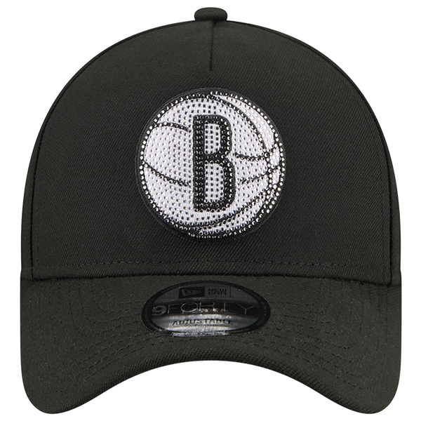 New Era Nets 940 A Frame Draft 26 Cap - Adult - Black - Image 2