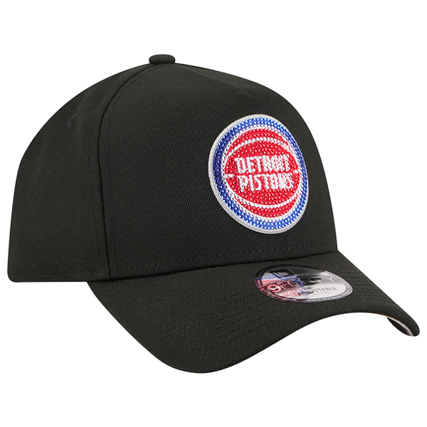 New Era Pistons 940 A Frame Draft 26 Cap - Adult - Black - Image 3