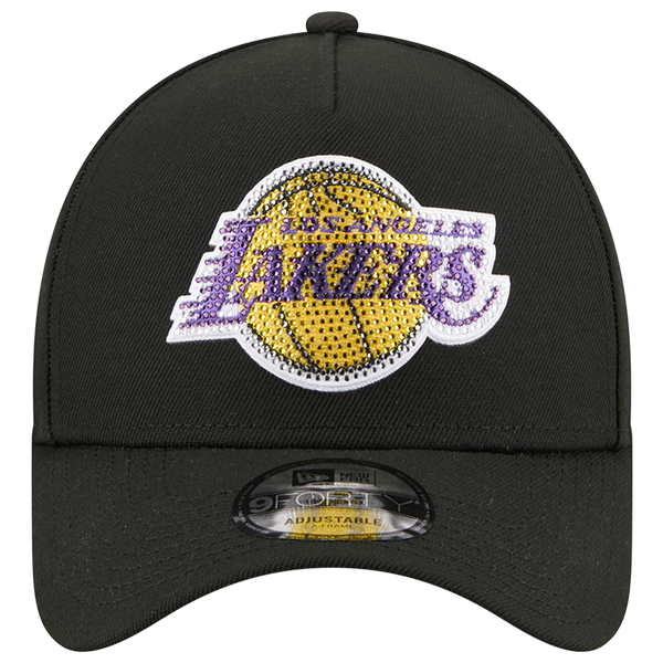 New Era Lakers 940 A Frame Draft 26 Cap - Adult - Black - Image 2