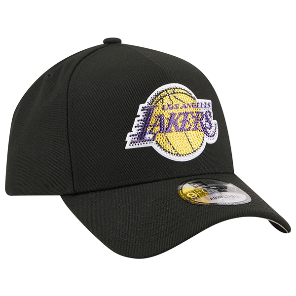New Era Lakers 940 A Frame Draft 26 Cap - Adult - Black - Image 3