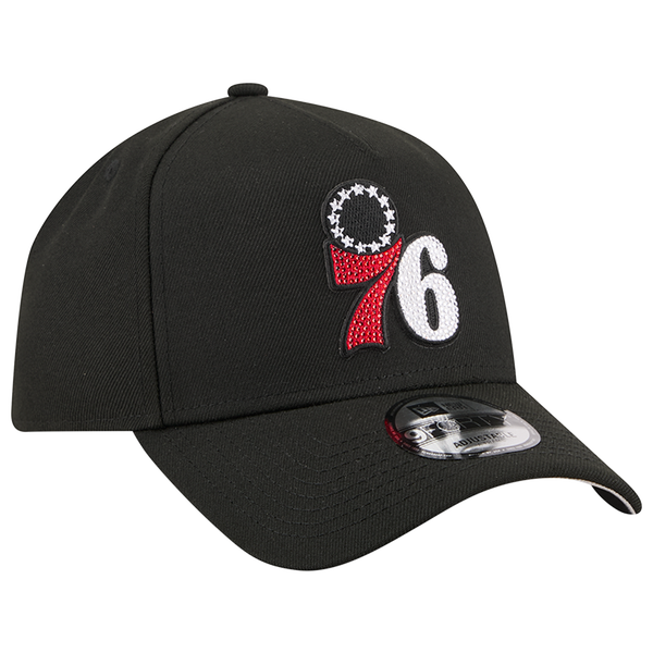 New Era 76ers 940 A Frame Draft 26 Cap - Adult - Black - Image 3