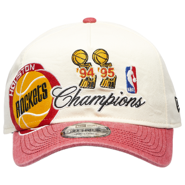 New Era Rockets 940 A Frame HWC Trophy Cap - Adult - White/Black - Image 2