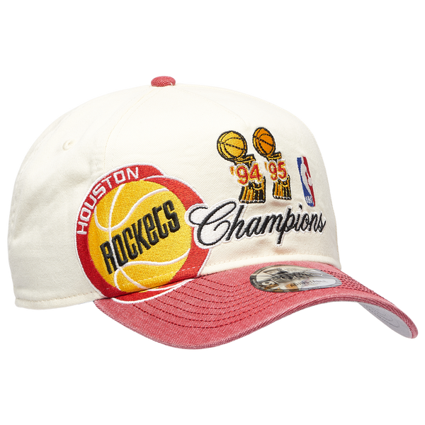 New Era Rockets 940 A Frame HWC Trophy Cap - Adult - White/Black - Image 3