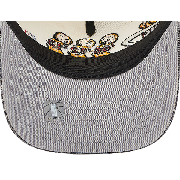 New Era Heat 940 A Frame HWC Trophy Cap - Adult - Black/White - Image 5