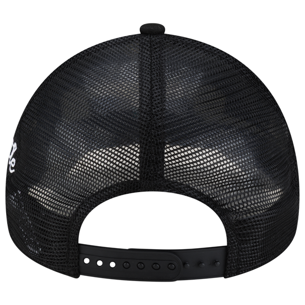 New Era Marieners 940AF Script Trucker Cap - Adult - Black - Image 5