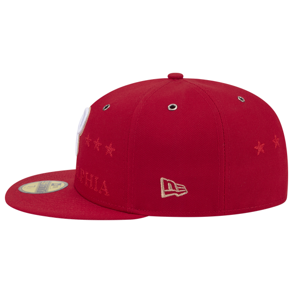 New Era Phillies MLB ASG '26 OF 5950 Cap - Adult - Red - Image 4