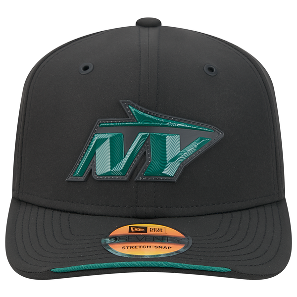 New Era Jets NFL '26 Side Line 970 Cap - Adult - Black - Image 2