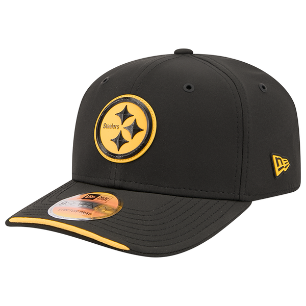New Era Steelers NFL '26 Side Line 970 Cap - Adult - Black