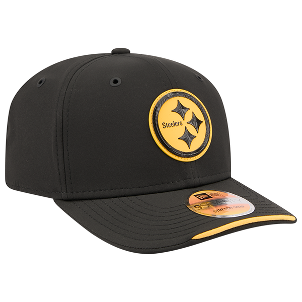 New Era Steelers NFL '26 Side Line 970 Cap - Adult - Black - Image 3