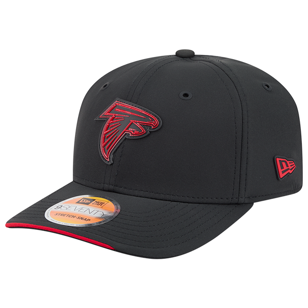 New Era Falcons NFL '26 Side Line 970 Cap - Adult - Black
