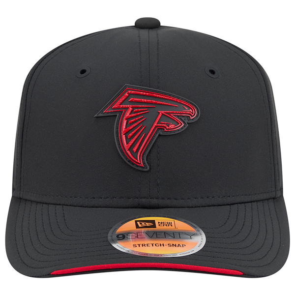 New Era Falcons NFL '26 Side Line 970 Cap - Adult - Black - Image 2
