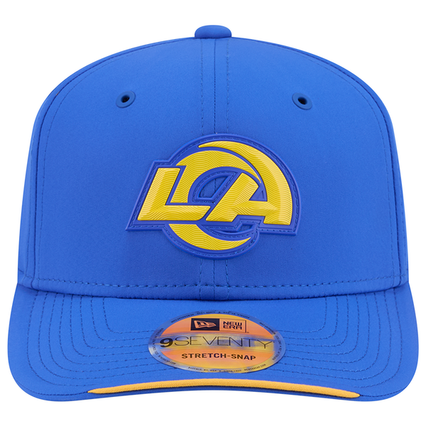 New Era Rams NFL '26 Side Line 970 Cap - Adult - Blue - Image 2