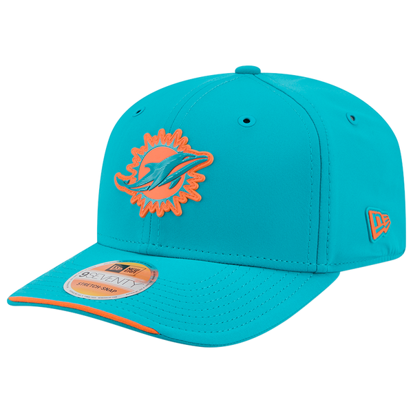 New Era Dolphins NFL '26 Side Line 970 Cap - Adult - Teal