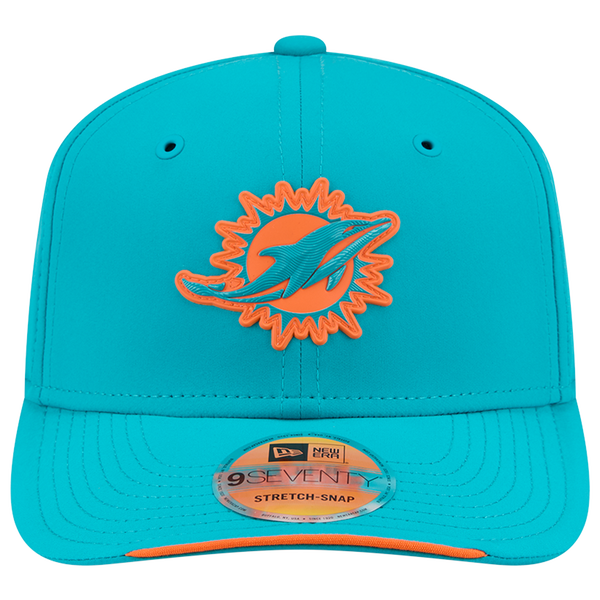 New Era Dolphins NFL '26 Side Line 970 Cap - Adult - Teal - Image 2