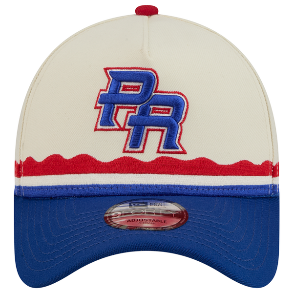 New Era Puerto Rico 940AF WBC Ribbon Cap - Adult - Blue/White - Image 2