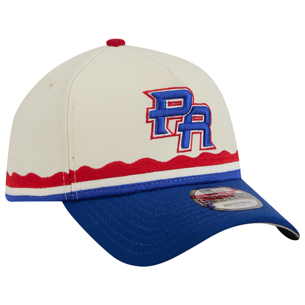 New Era Puerto Rico 940AF WBC Ribbon Cap - Adult - Blue/White - Image 3