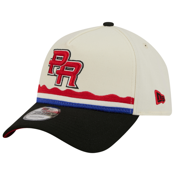 New Era Puerto Rico 940AF WBC Ribbon Cap - Adult - Black/White