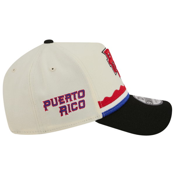 New Era Puerto Rico 940AF WBC Ribbon Cap - Adult - Black/White - Image 5