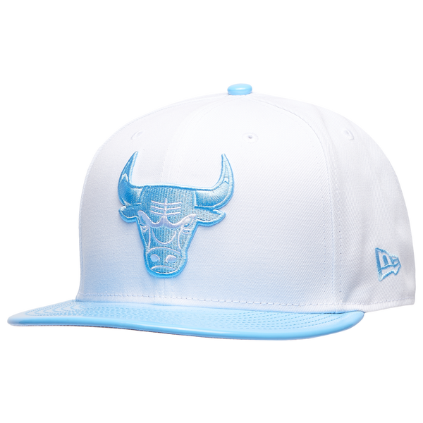 New Era Bulls 950 Retro 11 Cap - Adult - Chrome/University Blue