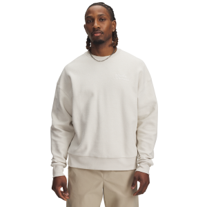 Under Armour Icon Rev Terry Crew - Men's - Summit White/Summit White