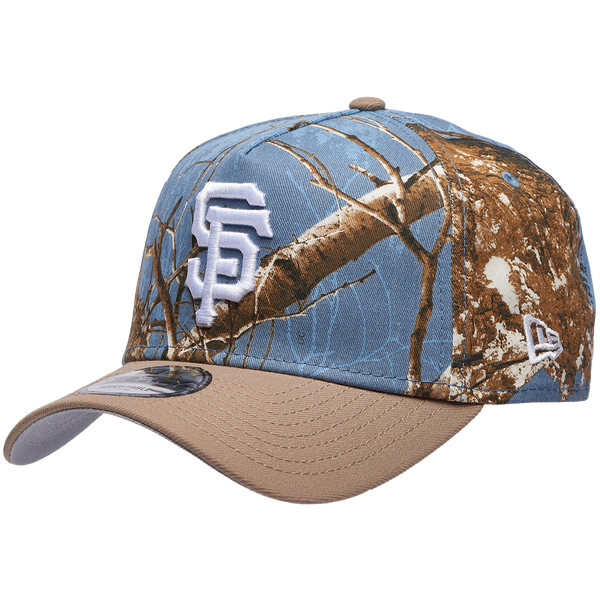 New Era Giants 940 A-Frame RealTree Cap - Adult - Realtree Camo/Tan
