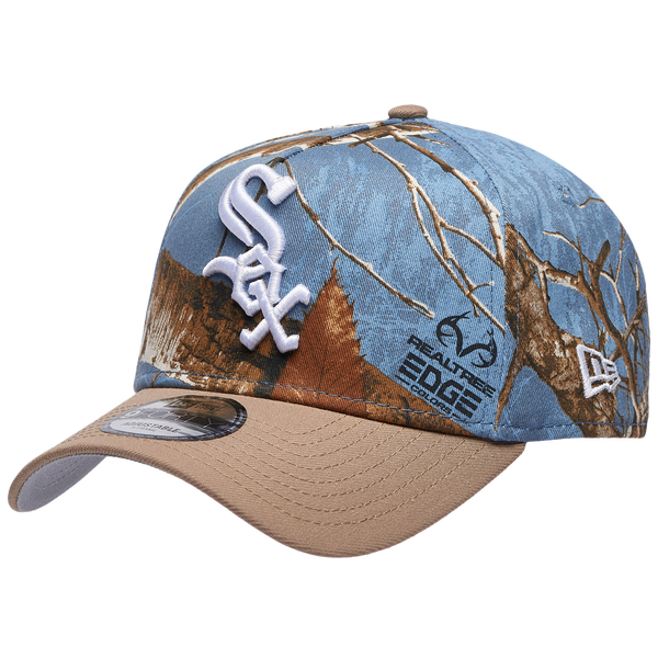 New Era White Sox 940 A-Frame RealTree Cap - Adult - Realtree Camo/Tan