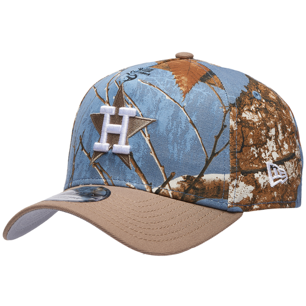 New Era Astros 940 A-Frame RealTree Cap - Adult - Realtree Camo/Tan
