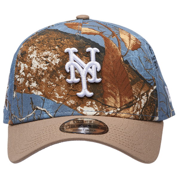 New Era Mets 940 A-Frame RealTree Cap - Adult - Realtree Camo/Tan - Image 2