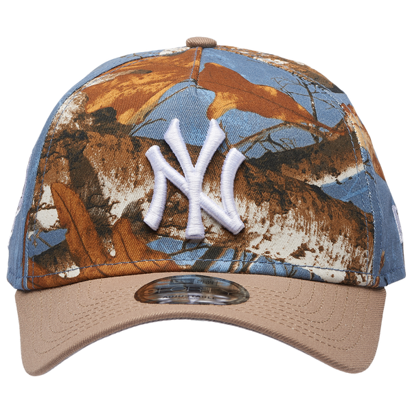 New Era Yankees 940 A-Frame RealTree Cap - Adult - Tan/Realtree Camo - Image 2