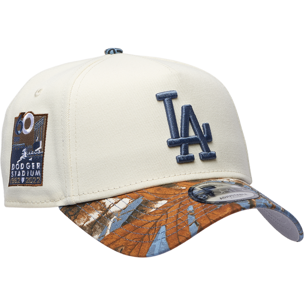 New Era Dodgers 940 A-Frame RealTree Cap - Adult - Chrome/Multi - Image 3