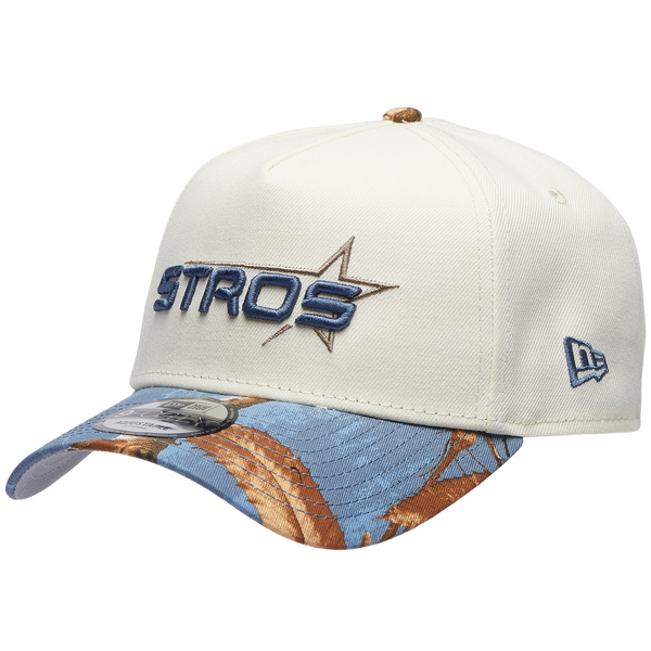 New Era Astros 940 A-Frame RealTree Cap - Adult - Chrome/Multi