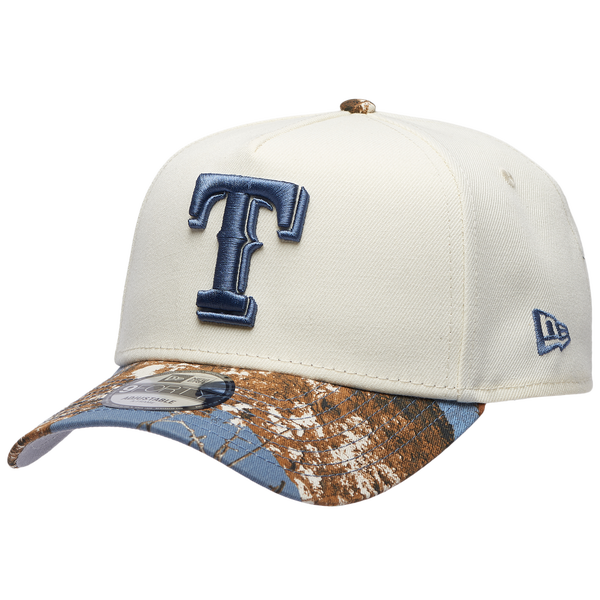 New Era Rangers 940 A-Frame RealTree Cap - Adult - Chrome/Multi