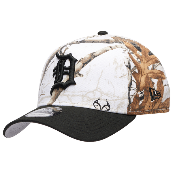 New Era Tigers 940 A-Frame Snow RealTree Cap - Adult - Black/Realtree Camo