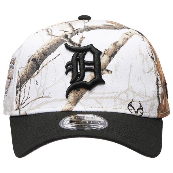New Era Tigers 940 A-Frame Snow RealTree Cap - Adult - Black/Realtree Camo - Image 2