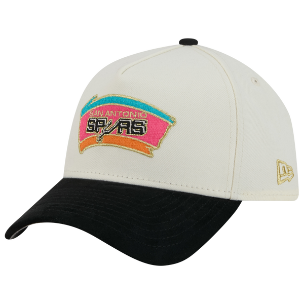 New Era NBA 940 A-Frame Suede HWC Cap - Adult - Chrome/Black Chrome