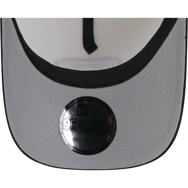 New Era NBA 940 A-Frame Suede HWC Cap - Adult - Chrome/Black Chrome - Image 7
