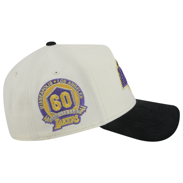New Era NBA 940 A-Frame Suede HWC Cap - Adult - Chrome/Black Chrome - Image 4