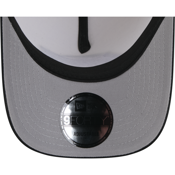 New Era NBA 940 A-Frame Suede HWC Cap - Adult - Chrome/Black Chrome - Image 7