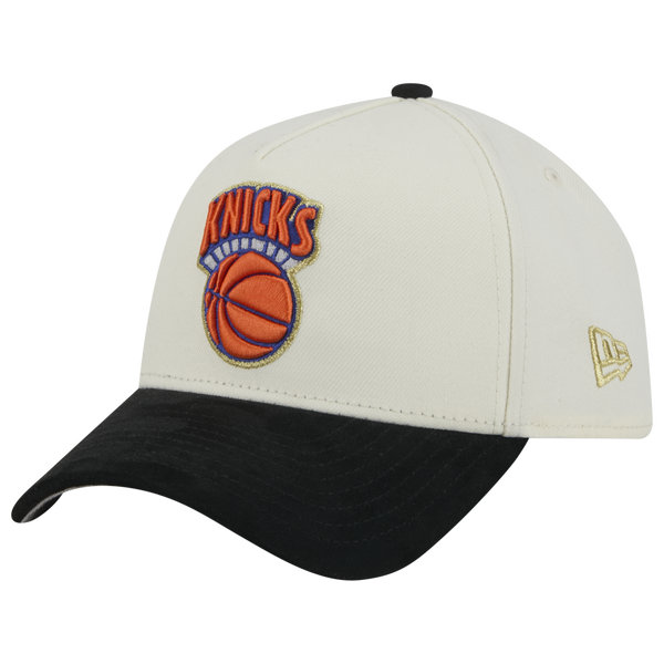 New Era NBA 940 A-Frame Suede HWC Cap - Adult - Black Chrome/Chrome