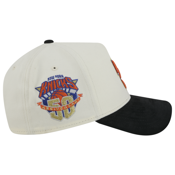 New Era NBA 940 A-Frame Suede HWC Cap - Adult - Black Chrome/Chrome - Image 4