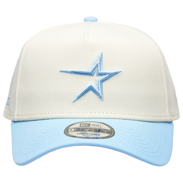New Era MLB 940 A-Frame Metallic SP Cap - Adult - White/Blue - Image 2