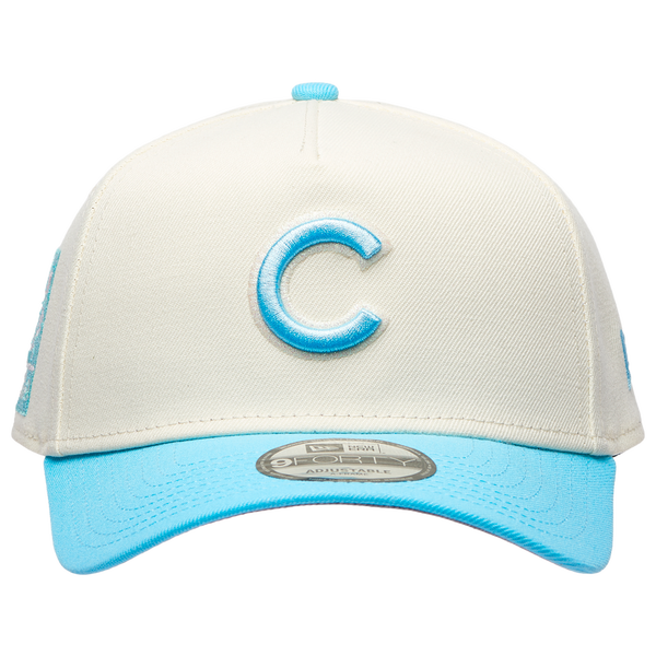 New Era MLB 940 A-Frame Metallic SP Cap - Adult - White/Blue - Image 2