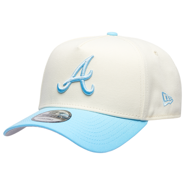 New Era MLB 940 A-Frame Metallic SP Cap - Adult - White/Blue