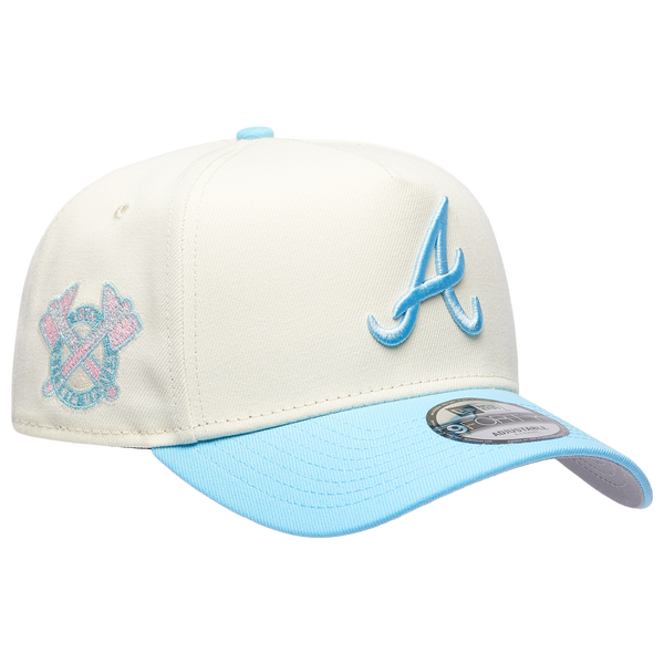 New Era MLB 940 A-Frame Metallic SP Cap - Adult - White/Blue - Image 3
