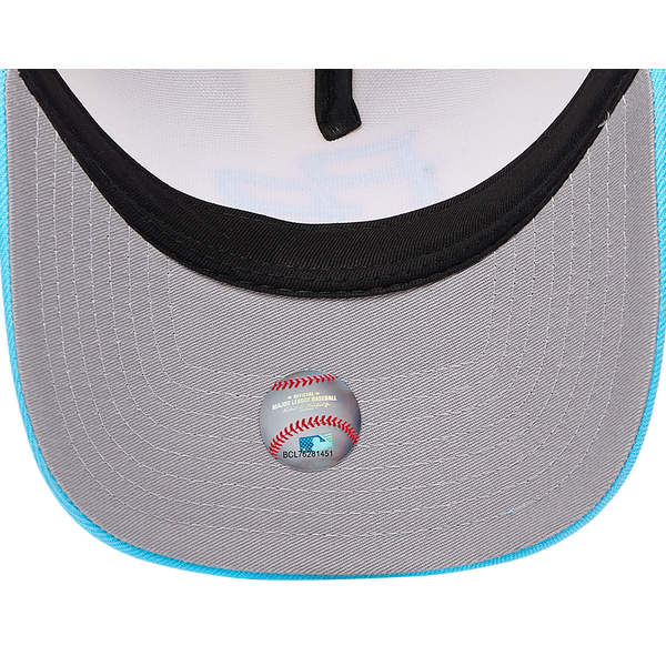 New Era MLB 940 A-Frame Metallic SP Cap - Adult - Blue/White - Image 5